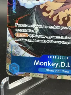 Monkey.D.Luffy OP11-058 TR - Carrying On His Will (OP13) NM - Image 4
