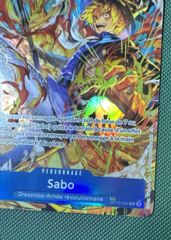 One Piece TCG Sabo OP10-049 TR French Treasure Rare NM - Image 5