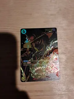 Portgas D. Ace Legacy of the Master One Piece Card SR/SP OP12 ST13-011 - Image 1