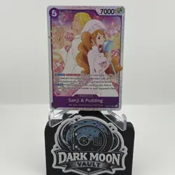 One Piece TCG English Sanji and Pudding EB02-035 SR Anime 25th Collection NM/M - Image 1
