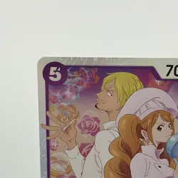 One Piece TCG English Sanji and Pudding EB02-035 SR Anime 25th Collection NM/M - Image 3