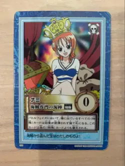 One Piece Hyper Battle Carddass S05 Nami Pirate Thief Rare Card From Japan Used - Image 1