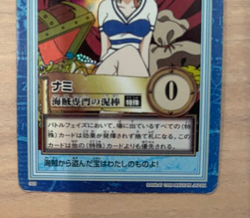 One Piece Hyper Battle Carddass S05 Nami Pirate Thief Rare Card From Japan Used - Image 3