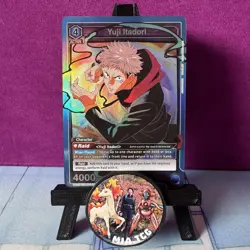 Union Arena Jujutsu Kaisen JJK Yuji Itadori UE03BT/JJK-1-040 SR - Image 1