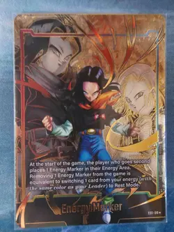 Android 17 Energy Marker Gold E01-09* Dragon Ball Super Card Game Fusion World - Image 2