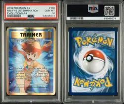 2016 Pokemon XY Evolutions Misty's Determination Full Art Trainer 108/108 PSA 10 - Image 2