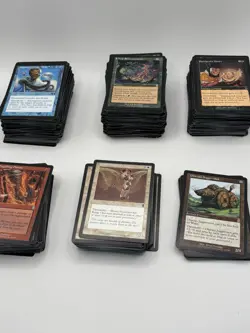 Vintage Magic The Gathering Playing Cards - Lot of 530 Cards 1993-2001 - Image 1