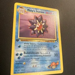 2000 Pokemon Gym Heroes 1st Edition 56/132 Misty's Starmie - Image 2