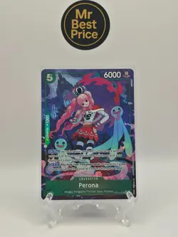 Perona Alt Art AA OP14-033 SR NM OP14 Eng Card Game CCG - Image 1