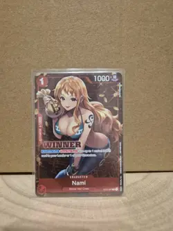 Nami (Tournament Pack Vol. 3) Winner ST01-007 One Piece TCG PromoCards English - Image 1