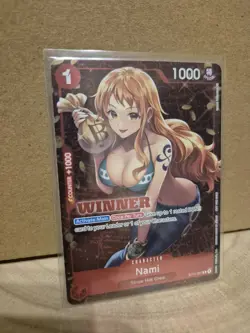 Nami (Tournament Pack Vol. 3) Winner ST01-007 One Piece TCG PromoCards English - Image 2