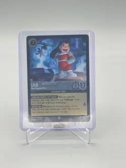 Disney Lorcana - Lilo Best Explorer Ever Cold Foil 174/204 Fabled Super Rare NM - Image 1