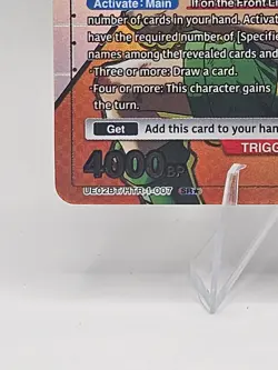 Union Arena Gon Freecss SR Foil Trigger UE02BT/HTR-1-007 4000 BP - Image 3