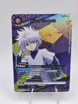 Union Arena: Hunter X Hunter - Killua Zoldyck R* Alternate Art UEX04BT/HTR-2-059 - Image 1