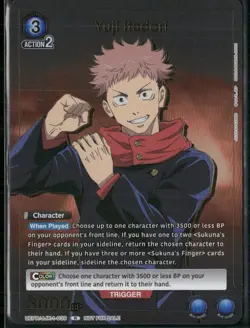 Yuji Itadori jjk-1-039 (Gold) - Union Arena TCG Event Pack vol. 1 - Image 1