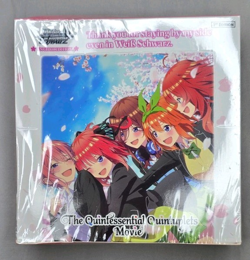 Bushiroad Weiß Schwarz Quintessential Quintuplets Movie Booster Pack English 1st - Image 1