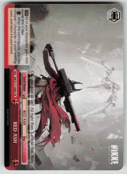 RED ASH CR GODDESS OF VICTORY: NIKKE NIK/S117-E083 CR NM Weiss Schwarz - Image 1