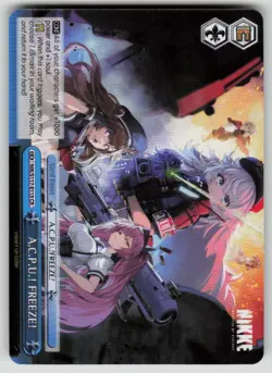 A.C.P.U.! FREEZE! CR GODDESS OF VICTORY: NIKKE NIK/S117-E115 CR NM Weiss Schwarz - Image 1