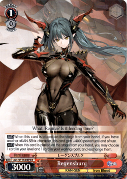 Weiss Schwarz - Azur Lane Vol. 2 (English) - Regensburg - AZL/S119-E072 R - Image 1