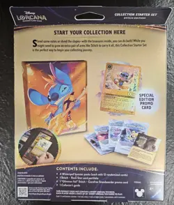 Disney Lorcana Winterspell Collection Starter Set Stitch Edition FACTORY SEALED! - Image 2
