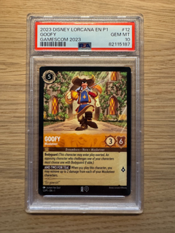 Disney Lorcana - Musketeer Promo Set - Goofy Donald Mickey Full Set PSA 10 - Image 3
