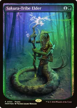 Sakura-Tribe Elder Promos Foil English Mtg Magic (Mint-Nm) - Image 1