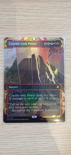 Crackle with Power | Foil | Myst. Archive | MTG | SOS | Near Mint | English EN - Image 1