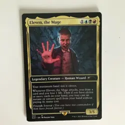 ELEVEN THE MAGE STRANGER THINKS SECRET LAIR MTG MAGIC THE GATHERING - Image 1