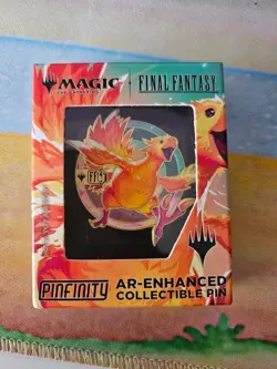 MTG Magic the Gathering Final Fantasy Chocobo AR-Enhanced Pin PINFINITY - Image 1