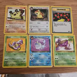 Pokemon TCG Team Rocket Bundle Job Lot x6 - Image 1