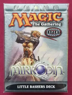 Magic The Gathering MIRRODIN LITTLE BASHERS New Sealed Theme Deck MTG - Image 1