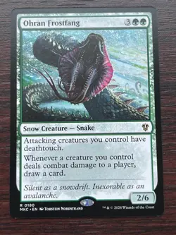 1x OHRAN FROSTFANG - Commander - MTG - Magic the Gathering - Image 1