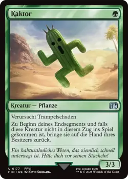 MTG Magic the Gathering Final Fantasy Kaktor FIN 177 deutsch - Image 1