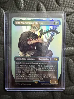 2025 The Wandering Minstrel FIN 403 Foil MTG Final Fantasy Mint - Image 1