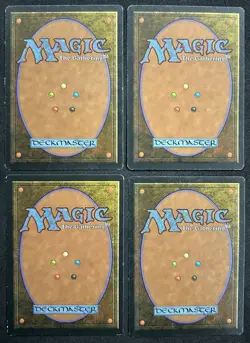 MAGIC~CIRCOLO DI PROTEZIONE: NERO~4X~FBB~FOREIGN BLACK BORDERED~1 EDIZIONE~LP - Image 2