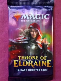 Magic The Gathering THRONE OF ELDRAINE New Sealed Booster Pack MTG - Image 1