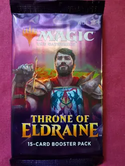 Magic The Gathering THRONE OF ELDRAINE New Sealed Booster Pack MTG - Image 2