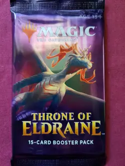 Magic The Gathering THRONE OF ELDRAINE New Sealed Booster Pack MTG - Image 3