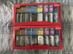🎴 Pokemon TCG: Prismatic Evolutions Mini Tin 2 Pack ✨ Costco Exclusive IN HAND - Image 1