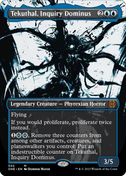 Tekuthal, Inquiry Dominus (Showcase) Foil [ONE - 302] - Image 1
