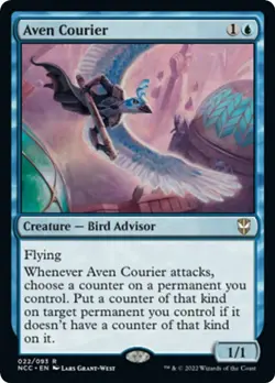 NM - Aven Courier [NCC - 22] Commander: Streets of New Capenna - Image 1