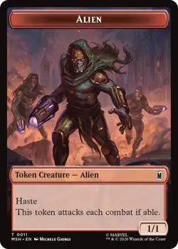 Magic: The Gathering - Marvel Super Heroes - Singles (Token and Land) - Image 3