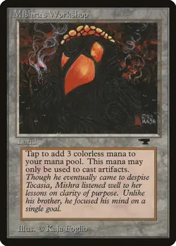 Mishra's Workshop Antiquities Regular Playtest Card - Image 1