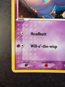 2006 Pokemon Shuppet EX Legend Maker 63/92 Reverse Holo STAMPED - Image 4