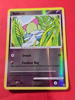 2007 Pokemon Diamond and Pearl Secret Wonders Reverse Foil #102 Ralts, C, cd1 - Image 1