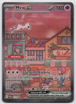 Mew ex 053 Holo Promo Scarlet & Violet Promo Pokemon Near Mint - Image 1