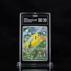 2024 Pokemon SV Paldea Adventure Chest 088 Pikachu Black Star Promo TAG 10 (974) - Image 1