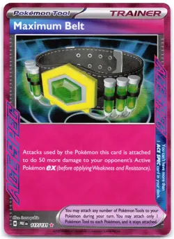 Maximum Belt 154/162 Holo Temporal Forces - Image 1
