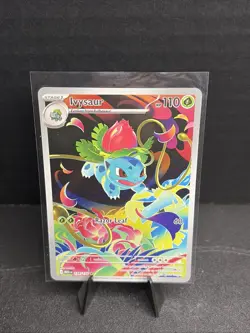 Pokemon Mega Evolution Ivysaur Illustration Rare #134/132 - Image 1