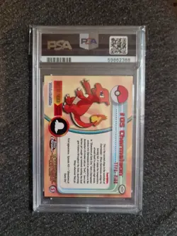 2000 Pokemon Topps Chrome Charmeleon #5 PSA 5 EXCELLENT - Image 2